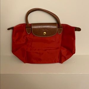 Longchampe Small LePliage Nylon Handbag